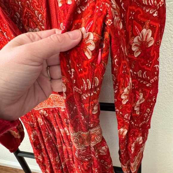 Spell & The Gypsy Jewel Soiree Copper Dress Size Large - Picture 11 of 11